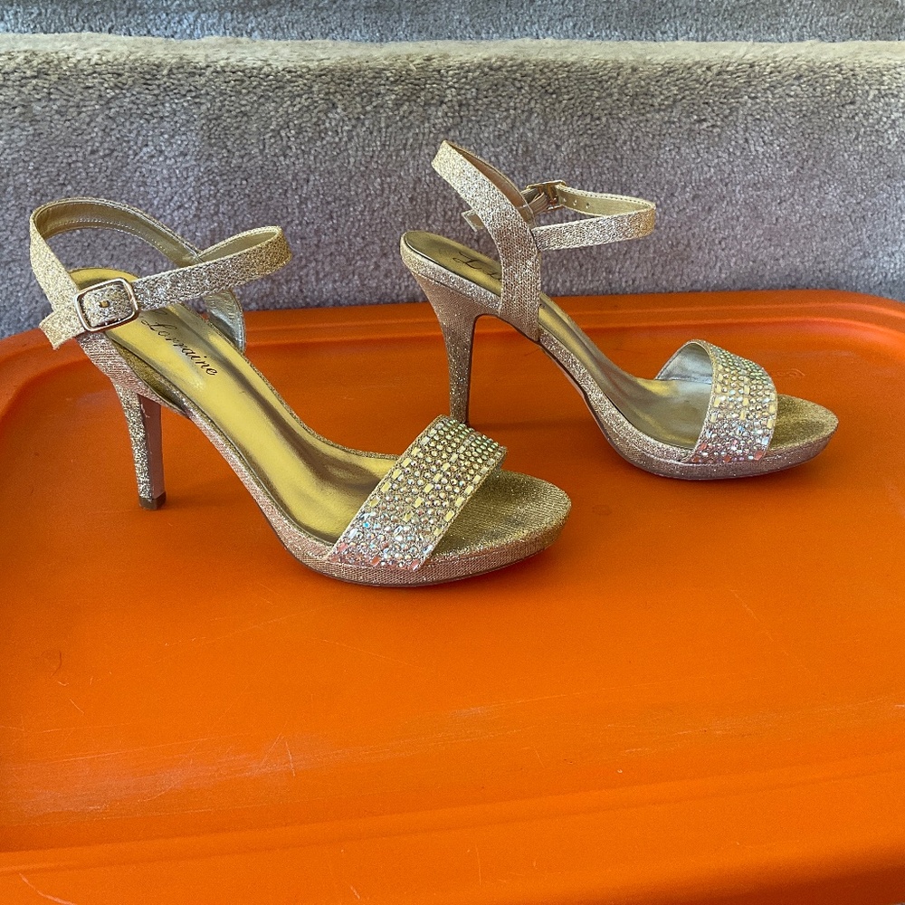 Formal high heel sandals